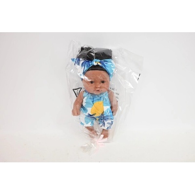 SmilyPlay tmavovlasá bábika s afro účesom 26 cm