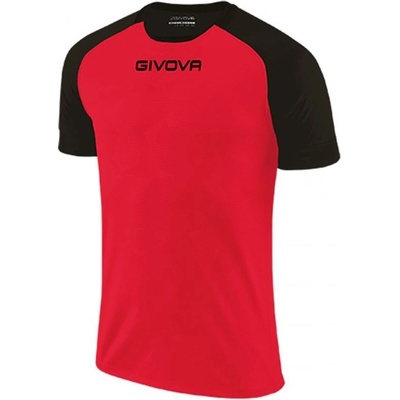 Givova Capo MC Futbalový dres červeno granátová MAC03 1204