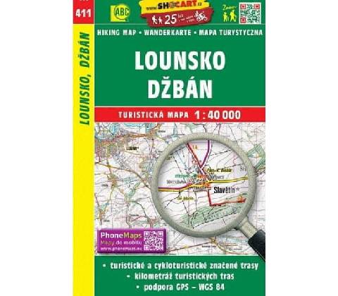 Turistická mapa Lounsko