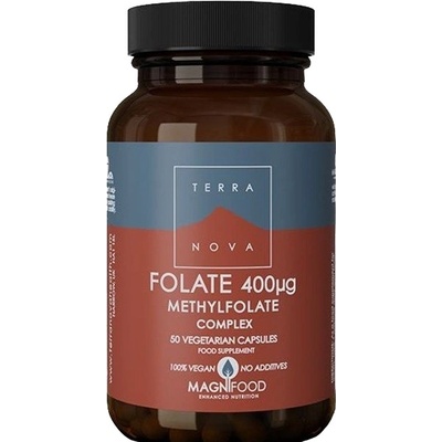Terranova Folate Complex, 400 mcg, 50 капсули, Terra Nova (12906)