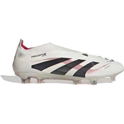 Adidas Футболни бутонки Adidas Predator Elite Laceless Firm Ground Football Boots - White/Black/Red