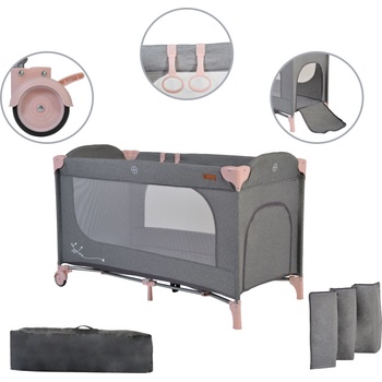 Image 1 of Cangaroo Детска кошара Skyglow 1 розов (3800146248918)