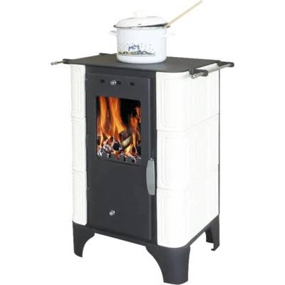 Domofire Mira keramika 6 kW bez externého prívodu vzduchu čierna