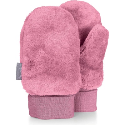 Sterntaler Плюшени детски ръкавици с един пръст, Sterntaler, розови