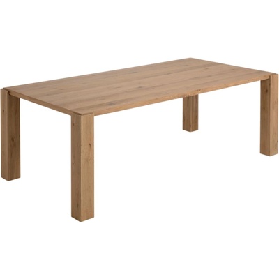 Kave Home Deyanira Jídelní stůl v dekoru dubu v přírodní barvě 110 x 220 cm