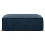 Mazzini Sofas Тъмносиня шенилова табуретка Vanda - Mazzini Sofas (MAZ_POUF_142_F1_VANDA6)