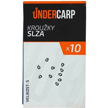 UnderCarp krúžky slza 10 ks Veľkosť S