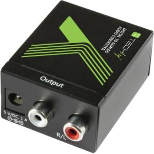 TECHLY IDATA SPDIF-3 Преобразувател DAC Digital SPDIF/Коаксиален към Аналогов RCA L/R (IDATA SPDIF-3)