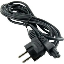 4World Napájecí kabel k NTB 3žilový 3.0m Black