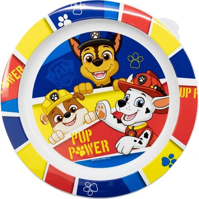 STOR Plastový talíř Paw Patrol 22 cm modrý – Zboží Mobilmania
