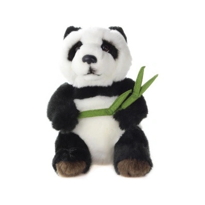 Panda s listem 18 cm