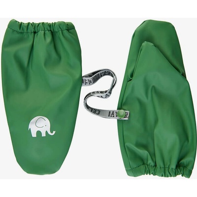 CeLaVi Dětské nepromokavé rukavice s fleecovou podšívkou 1405 zelené Elm Green