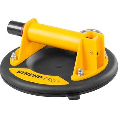 Držiak skla Strend Pro, prísavný, 1-kupolový, s manometrom, 20 cm, max. 120 kg