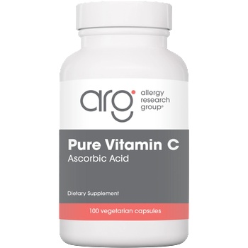Allergy Research Group Чист витамин С на капсули - 100 вег. капсули