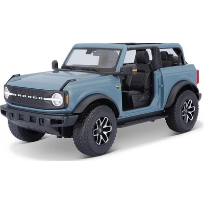 Maisto Bronco 2021 Ford Badlandssvětlá modrá 1:18