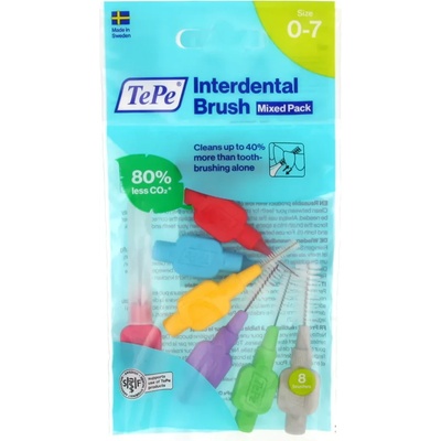 TePe Original Mixed Pack Интердентална четка 8 бр