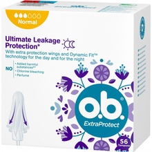 O.B Extra Protect Tampóny Normal 56 ks