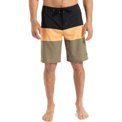 Quiksilver Бански гащета Quiksilver Surfsilk Straight Leg 20´´ swimming shorts - Black (Aloe Panel)