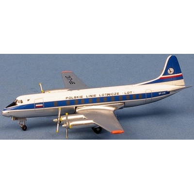 AeroClassic AeroClassic s Vickers Viscount 800 LOT Polish Airlines Polsko 1:400