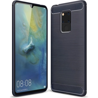 Huawei Carbon Shield TPU калъф за Huawei Mate 20 - Син KP19422