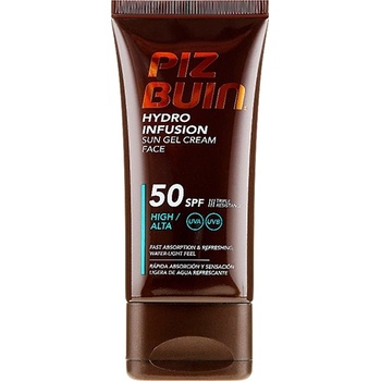 PIZ BUIN Hydro Infusion слънцезащитен гел-крем за лице spf 50 унисекс 50 мл