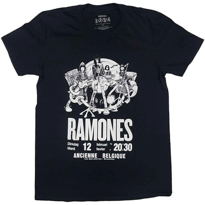 Ramones Belgique Black M Риза (<![CDATA[RATS54MB02]]>)