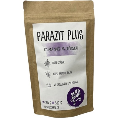 Ecopets Parazit Plus Bylinná zmes na odčervení 100 g