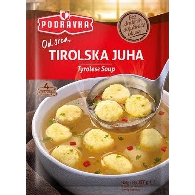 Podravka Tyrolská polévka s knedlíčky 67 g