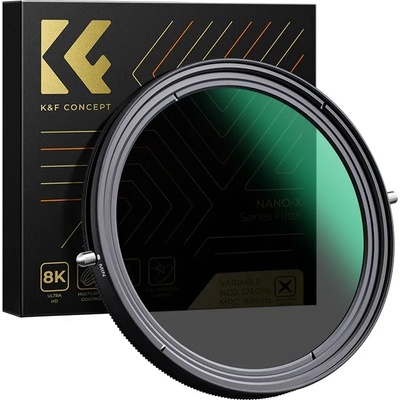 K& F Concept 72 мм -2в1 Nano L CPL+Variable Fader NDX ND2-ND32, 5-Stops , 3.13%