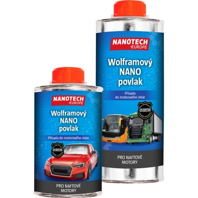 Nanotech-Europe Wolframový NANO povlak - přísada do motorového oleje pro NAFTOVÉ motory 500 ml