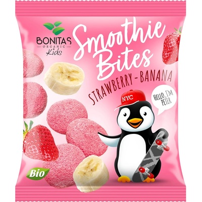 BONITAS BIO smoothie lyofilizované kúsky z ovocia a jogurtu 10 g