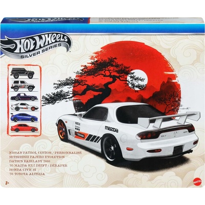 Mattel Hot Wheels Silver Series Streets of Japan 6ks
