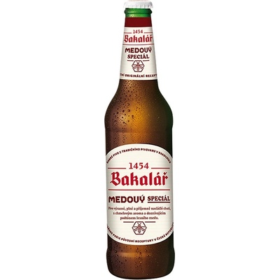Bakalář MEDOVÝ speciál 5,8% 0,5 l (sklo)