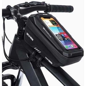 Wildman Велосипедна чанта wildman xs2 за рамка, черна (gt001156)