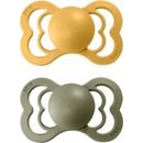Bibs Couture ortodontický kaučuk 2ks Honey Bee Olive 1800301