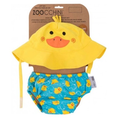 Zoocchini UV Set klobúčik a plavky Kačka