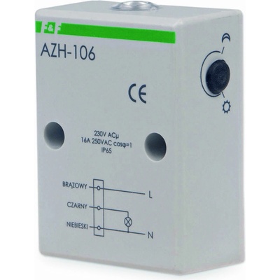 AZH-106 - Súmrakový spínač so vstavaným čidlom, 230V, 16A, IP65