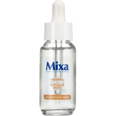 Mixa Vitamin C + Glycolic Acid Anti-Dark Spot Serum серум за лице против тъмни петна 30 ml за жени