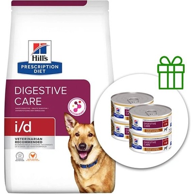 Hill's Hill s Prescription Diet i/d 12 кг + 4 консерви безплатно