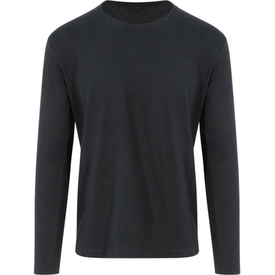 Ecologie Erawan Organic Long Sleeve Tee pánske tričko s dlhým rukávom EA021 jet black