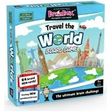 Green Board Games Brainbox Travel The World Board Game