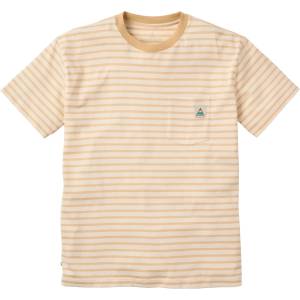 Passenger Мъжка тениска Passenger Zen Recycled Cotton Relaxed Fit T-Shirt - Stone Stripe (217-0039-0111)