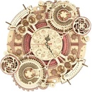 Robotime Rokr 3D dřevěné puzzle Nástěnné hodiny Zodiac 168 ks