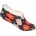 Miso Чорапи Miso Women's Christmas Jacquard Machine Washable Slipper Socks - Orange/Black