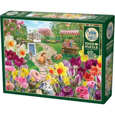 Cobble Hill Пъзел Cobble Hill от 1000 части - Пролетни игри (40347)