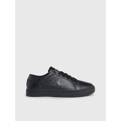 Calvin Klein Jeans Sneakersy Classic Cupsole Laceup Low Lth YM0YM00491 Čierna