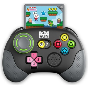 InfiniFUN Детски контролер InfiniFUN с три игрови картриджа, на английски