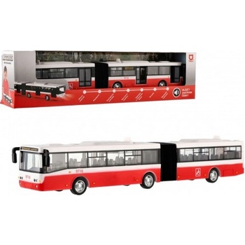 Rappa Autobus který hlásí zastávky česky kloubový 36 cm