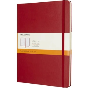 Moleskine Hardcover lined notebook XL size (7490174001/2/3/4)