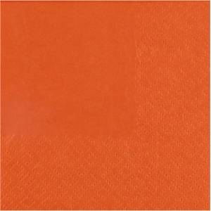 Santex Салфетки едноцветни 21 x 20 см ЦВЯТ: Оранжев